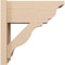 Ekena Millwork 7 1/2-in W x 16-in D x 16-in H Funston Trad Rough Cedar Woodgrain TimberThane Outlooker, Primed Tan OUTUR075X16X16FST04RCPR - alternate 3